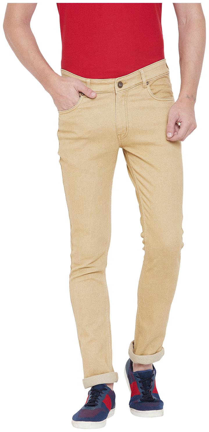 

Duke Men Brown Regular Fit Jeans