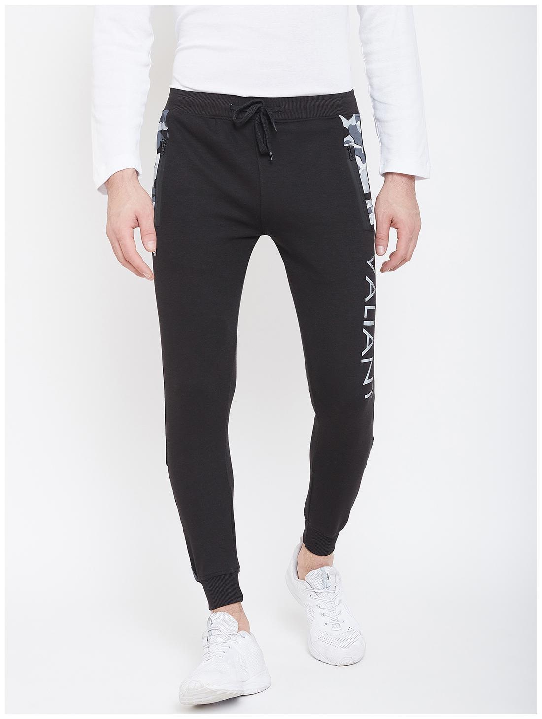 

Duke Men Cotton Track Pants Black