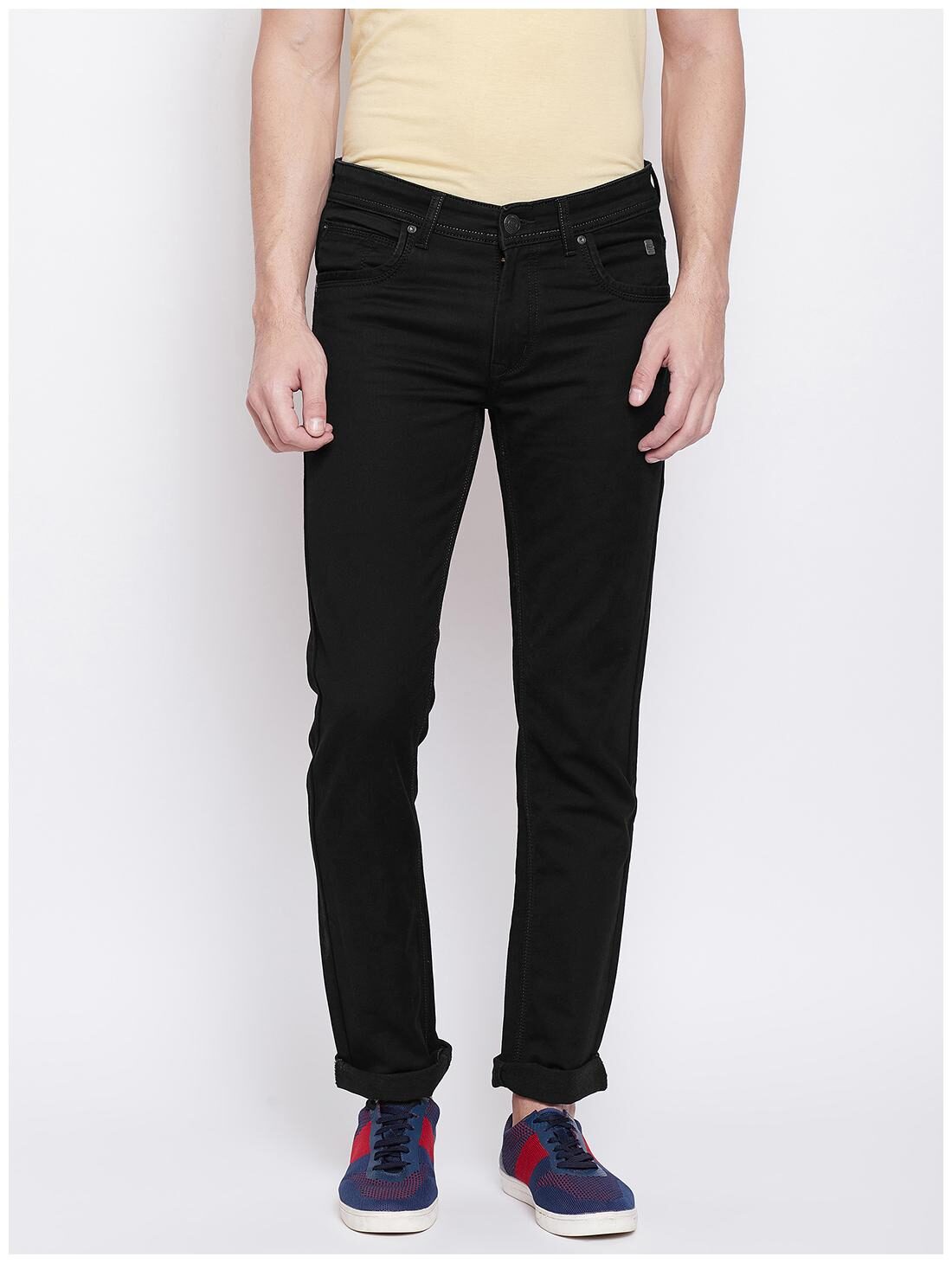 

Duke Men Black Regular Fit Jeans