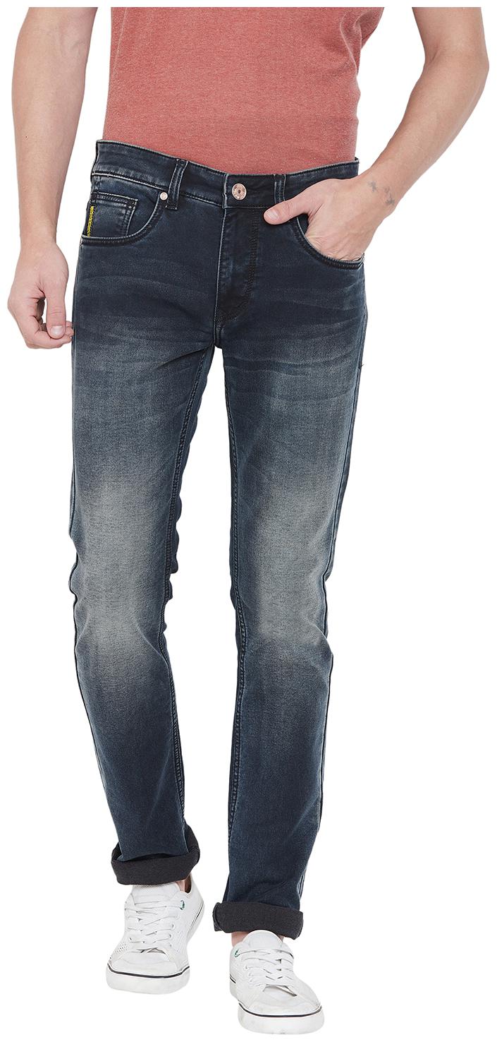 

Duke Men Grey Regular Fit Jeans