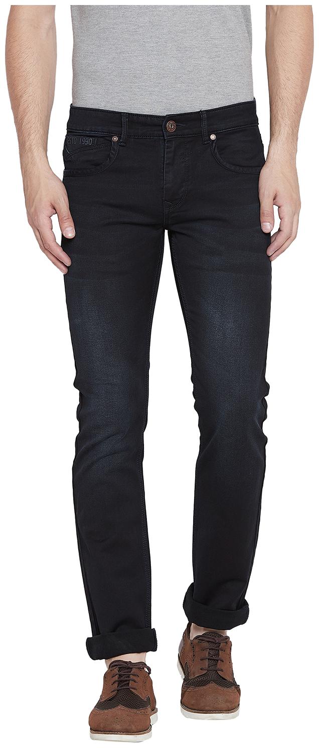 

Duke Men Black Slim Fit Jeans