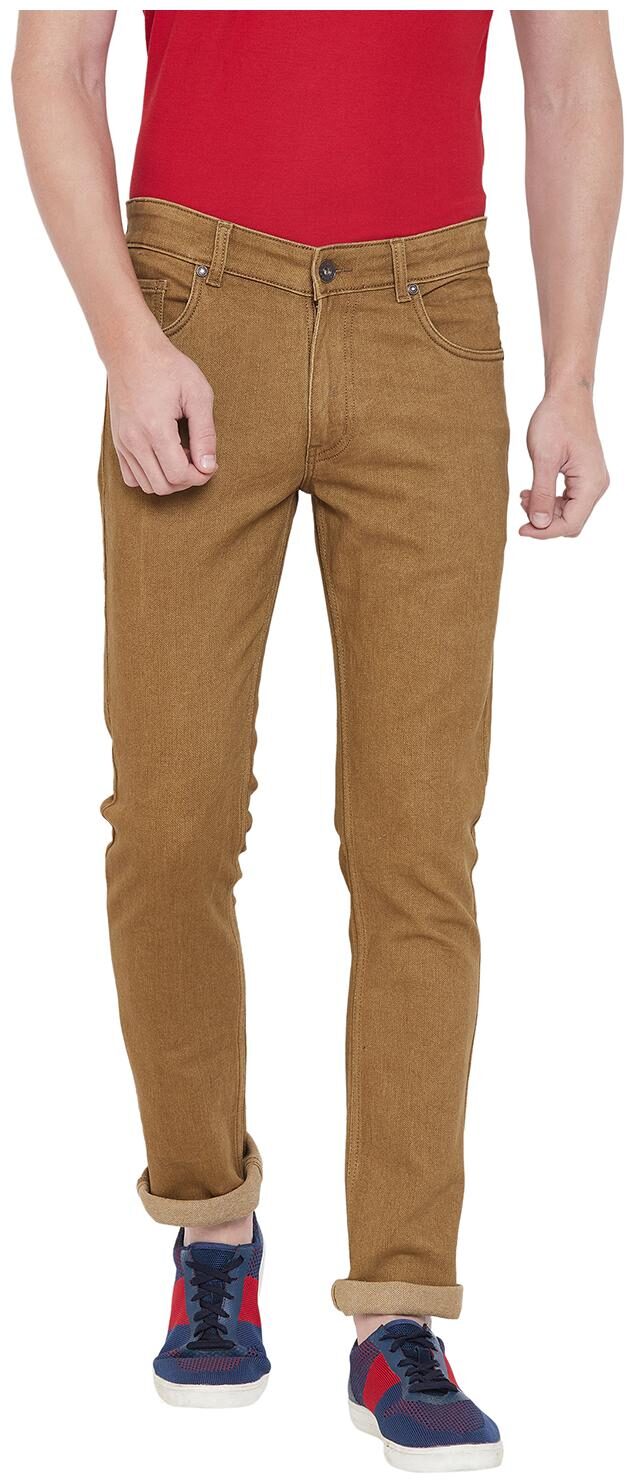 

Duke Men Brown Regular Fit Jeans