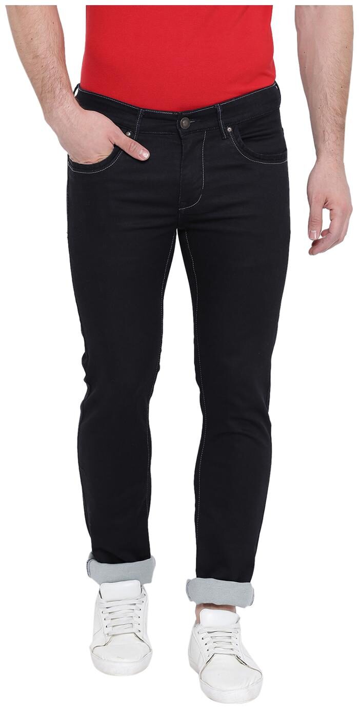 

Duke Men Black Skinny Fit Jeans