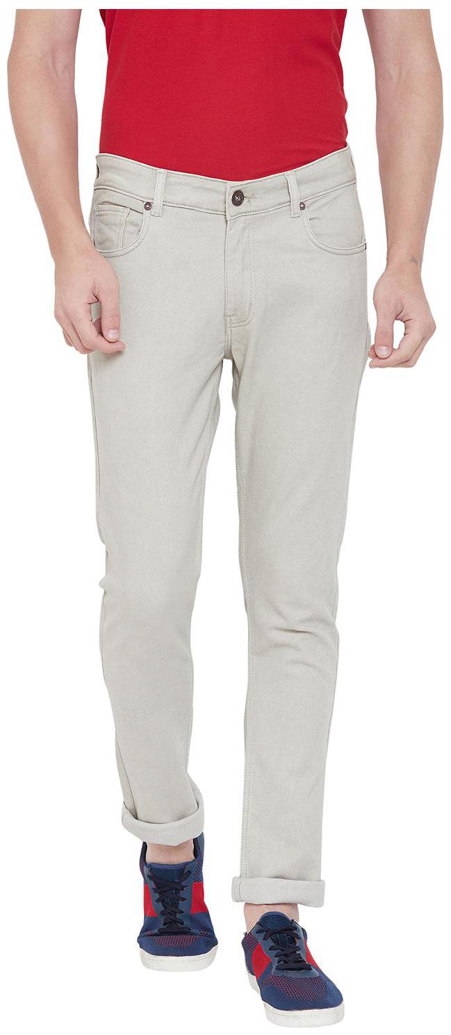 

Duke Men Grey Regular Fit Jeans