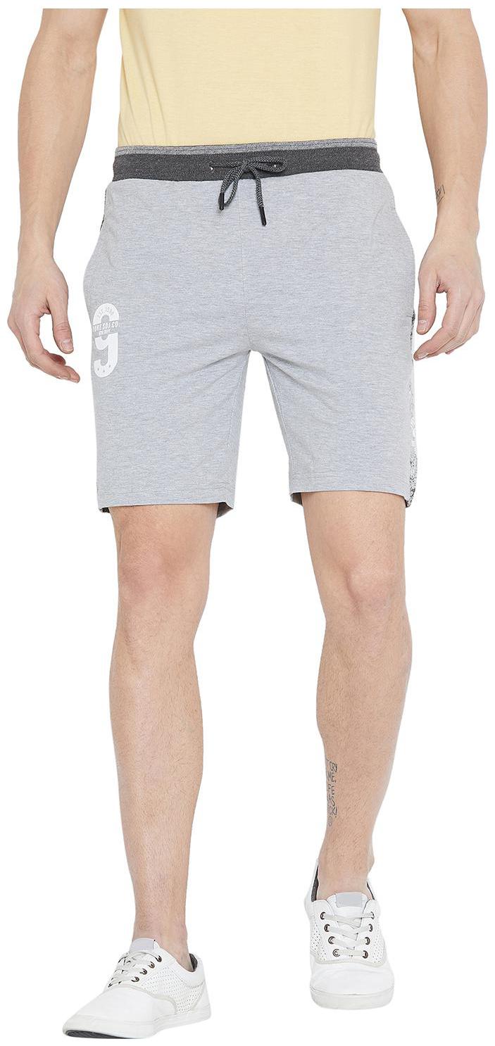 

Duke Men Grey Regular Fit Regular Shorts