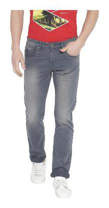 

Duke Men Grey Slim Fit Jeans
