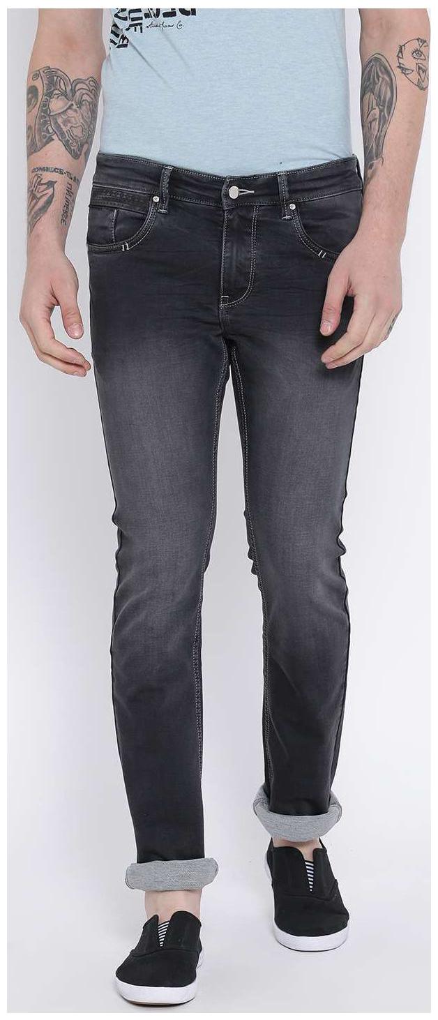 

Duke Men Grey Slim Fit Jeans