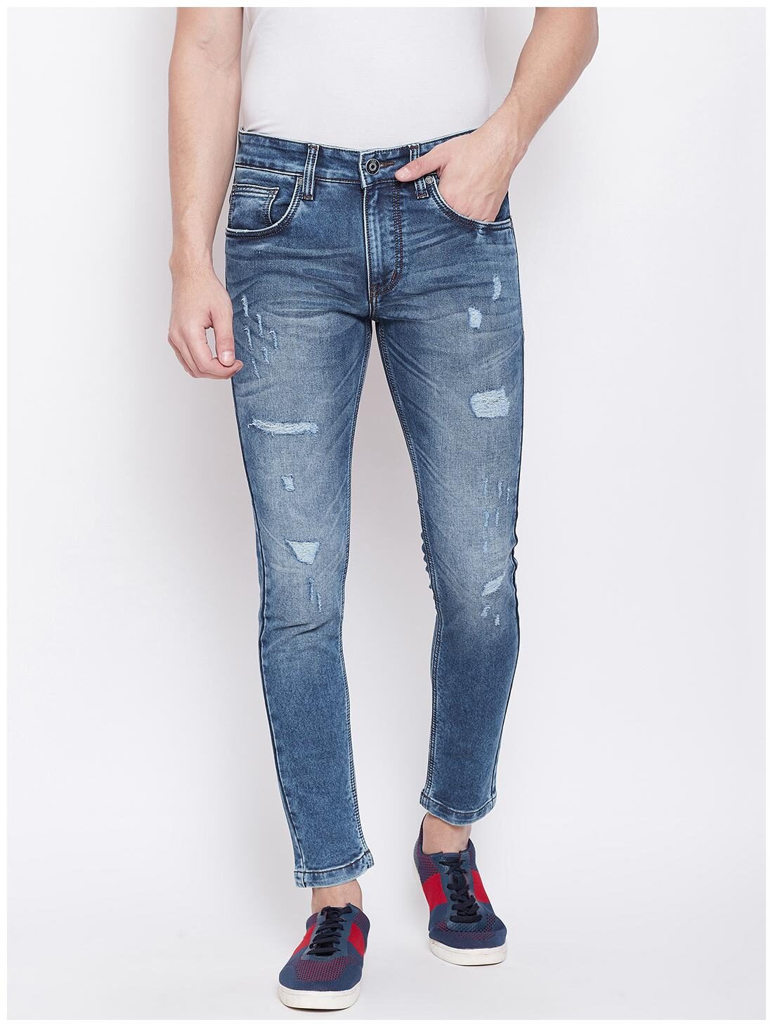 

Duke Men Blue Regular Fit Jeans