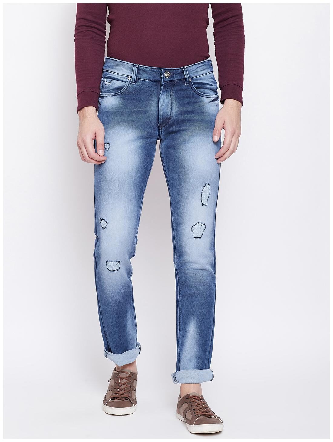 

Duke Men Blue Regular Fit Jeans