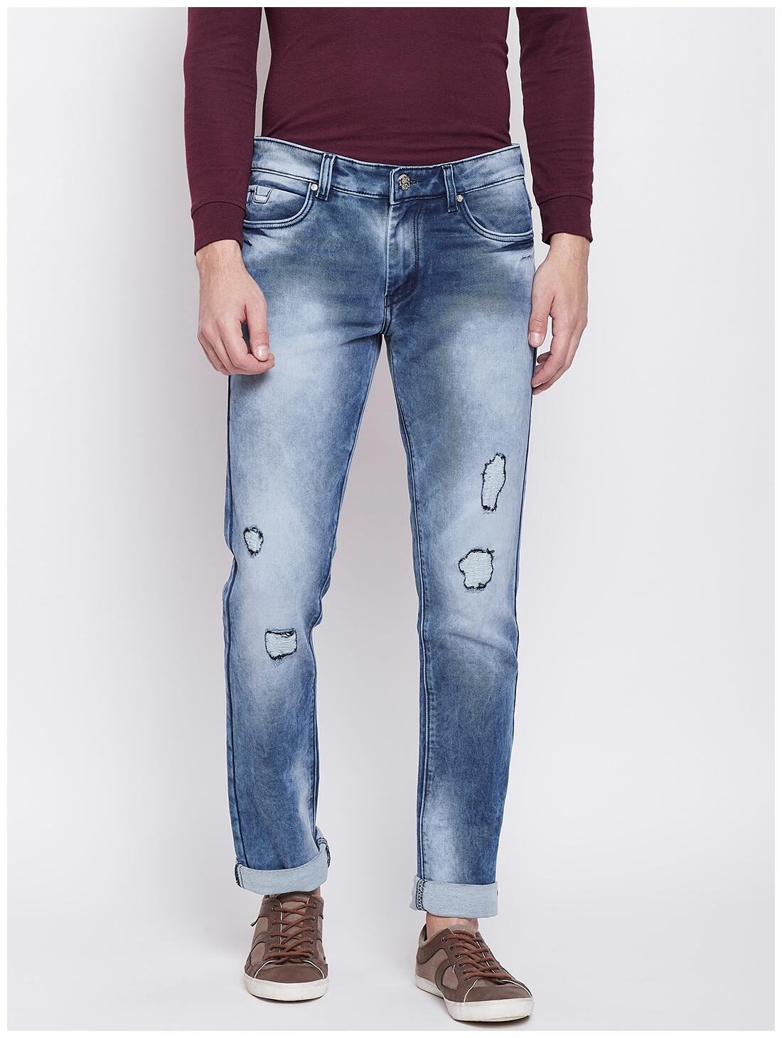 

Duke Men Blue Regular Fit Jeans