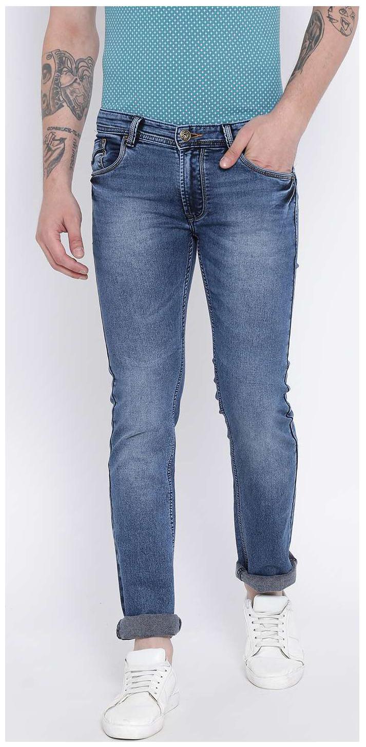 

Duke Men Navy Blue Skinny Fit Jeans