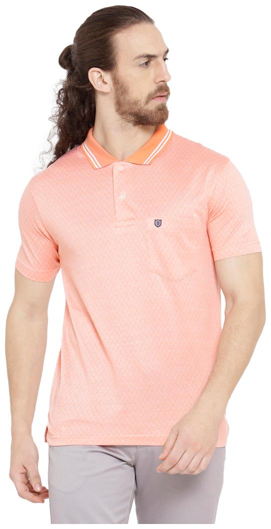 

Duke Men s Polo Solid T-Shirt - Orange