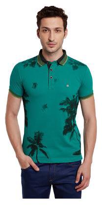 

Duke Men Green Regular fit Cotton Polo collar T-Shirt - Pack Of 1
