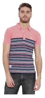 

Duke Men s Regular Fit Polo T-Shirt - Pink