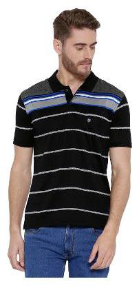 

Duke Men Black Regular fit Cotton Blend Polo collar T-Shirt - Pack Of 1