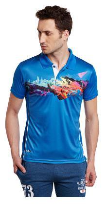 

Duke Men Blue Regular fit Polyester Polo collar T-Shirt - Pack Of 1