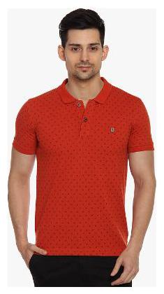 

Duke Men Red Regular fit Cotton Polo collar T-Shirt - Pack Of 1