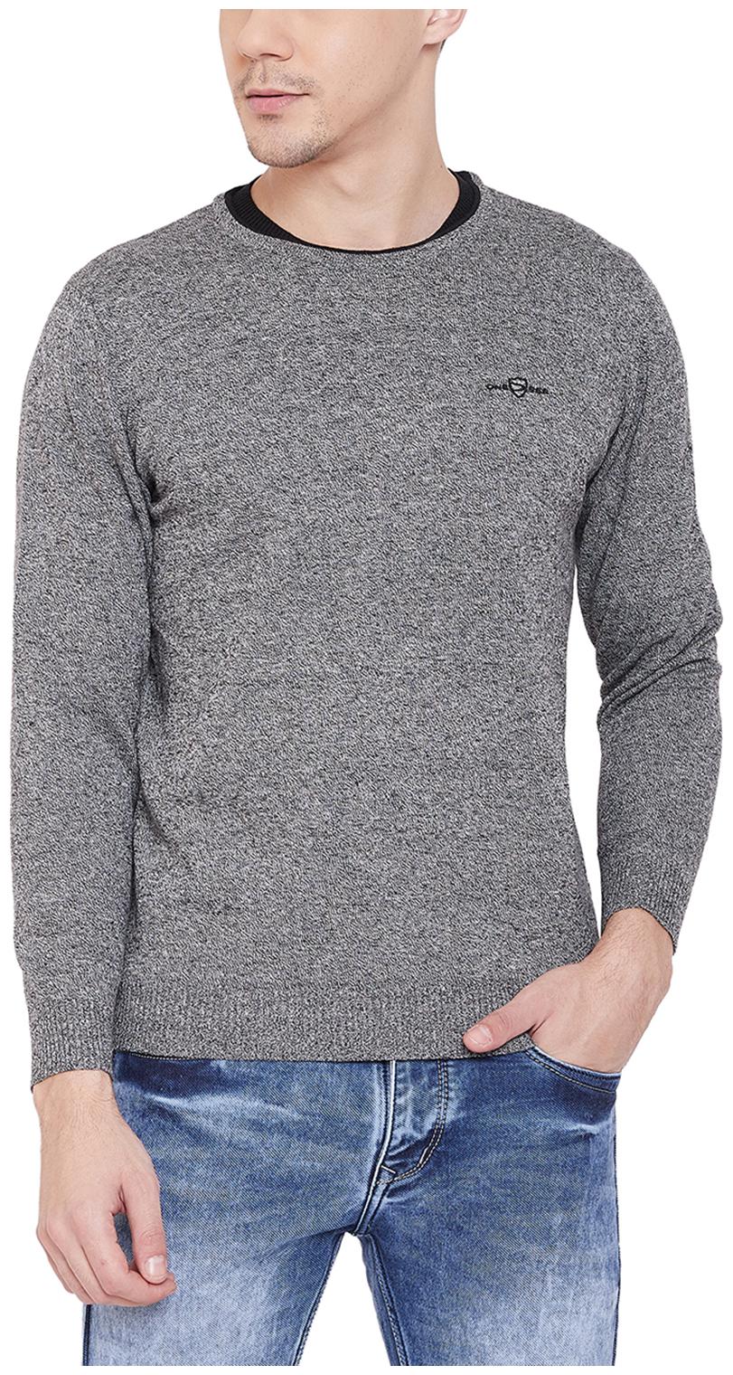 

Duke Men Grey Round neck Pullover