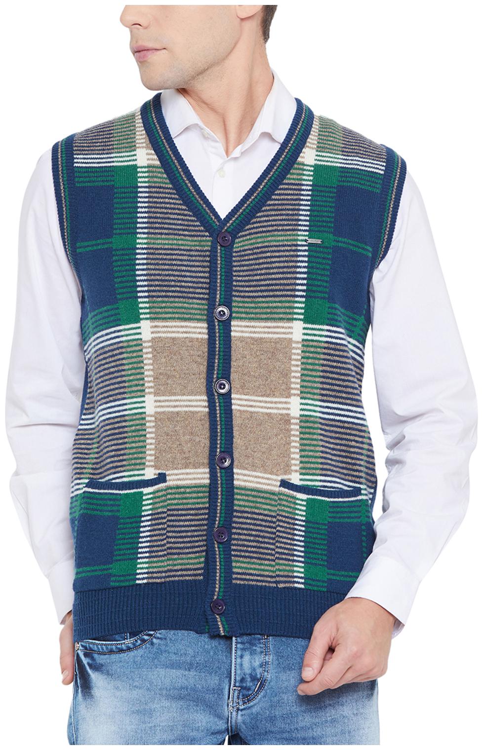 

Duke Men Blue Round neck Pullover