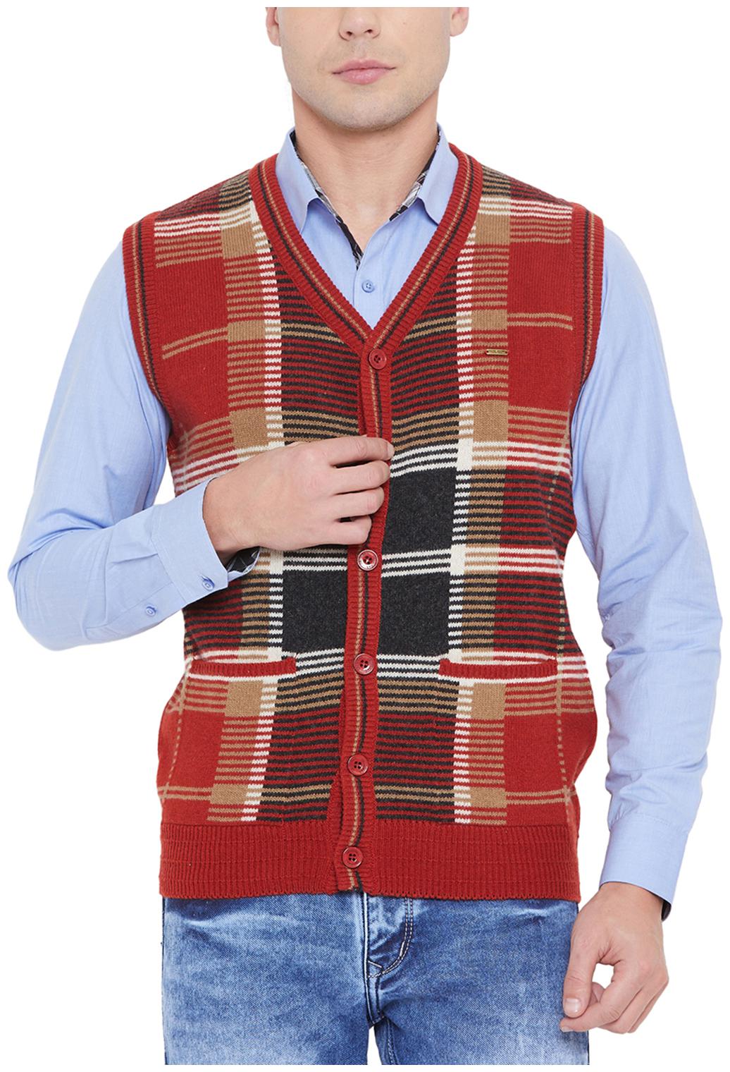 

Duke Men Red Round neck Pullover