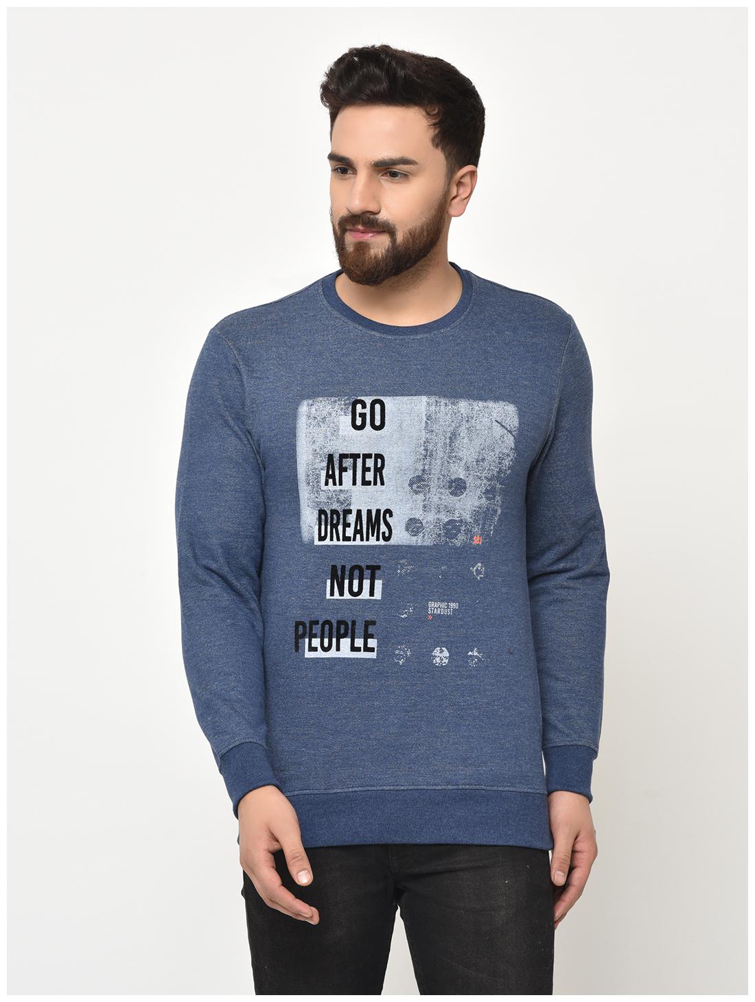 

Duke Men Blue Round neck Sweatshirt