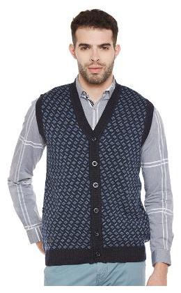 

Duke Men White V neck Pullover