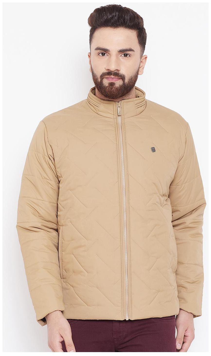 

Duke Nylon Men Brown Bomber Jacket