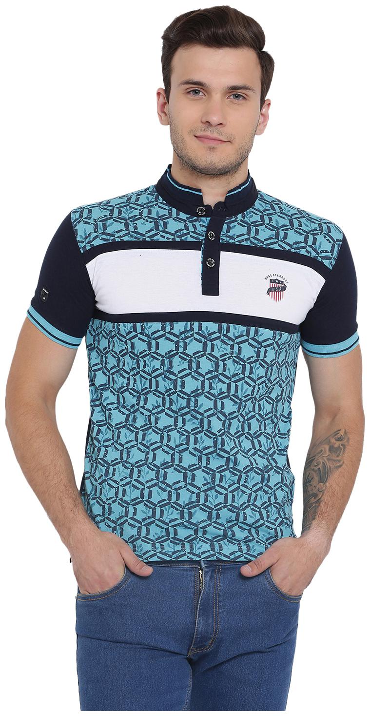 

Duke Men Multi Regular fit Cotton Polo collar T-Shirt - Pack Of 1