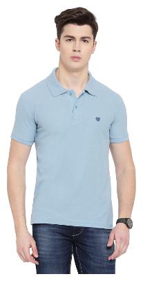 

Duke Men Blue Regular fit Cotton Blend Polo collar T-Shirt - Pack Of 1