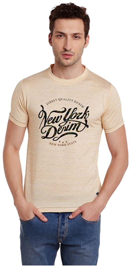 

Duke Men Brown Regular fit Cotton Round neck T-Shirt - Pack Of 1