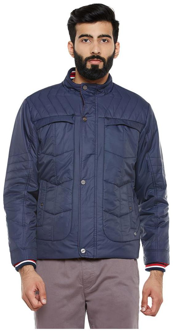 

Duke Stardust Navy Nylon Synthetic Jacket