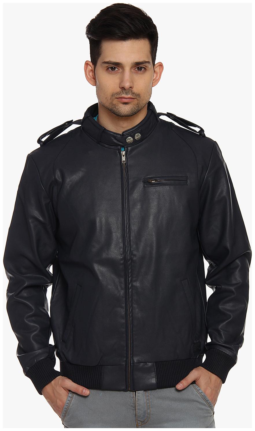 

Duke Navy Nylon Synthetic Jacket