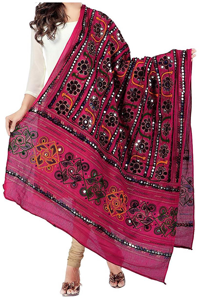 

Dupatta Full Embroidered Dupatta Kutch Special Hand Embroidered Dupatta Stoles For Girls Women Indian Dupatta