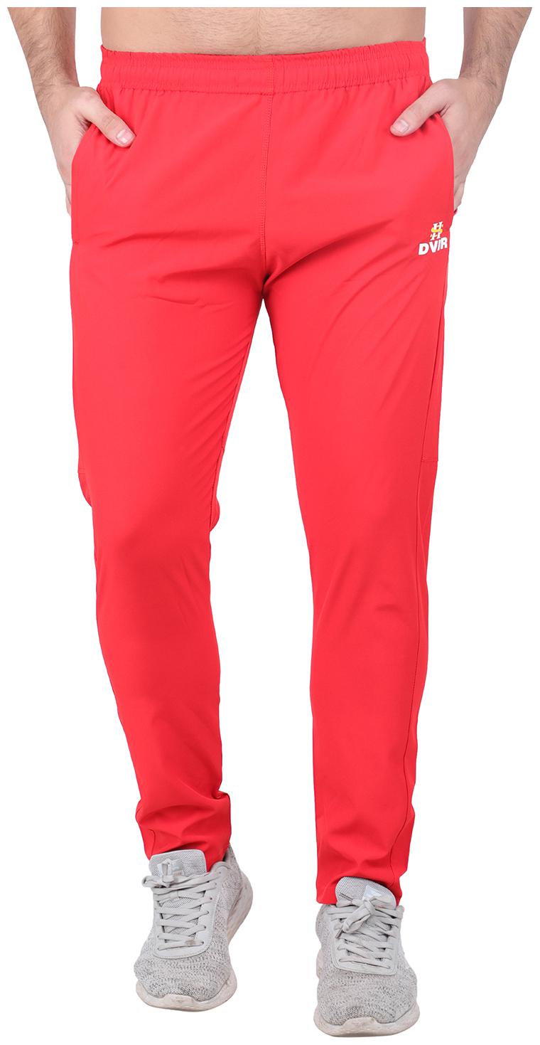 

DVIR Men Red Solid Regular fit Joggers