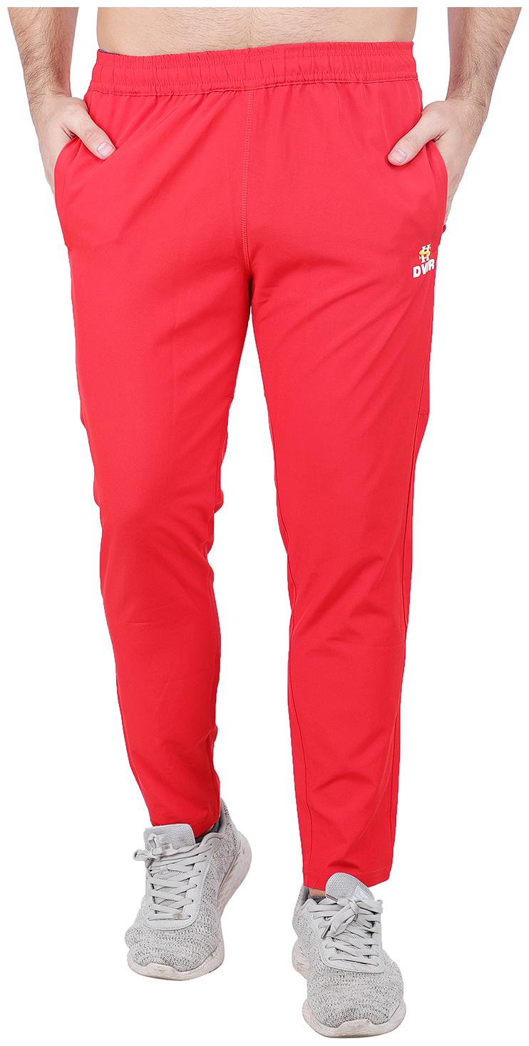 

DVIR Men Red Solid Regular fit Joggers