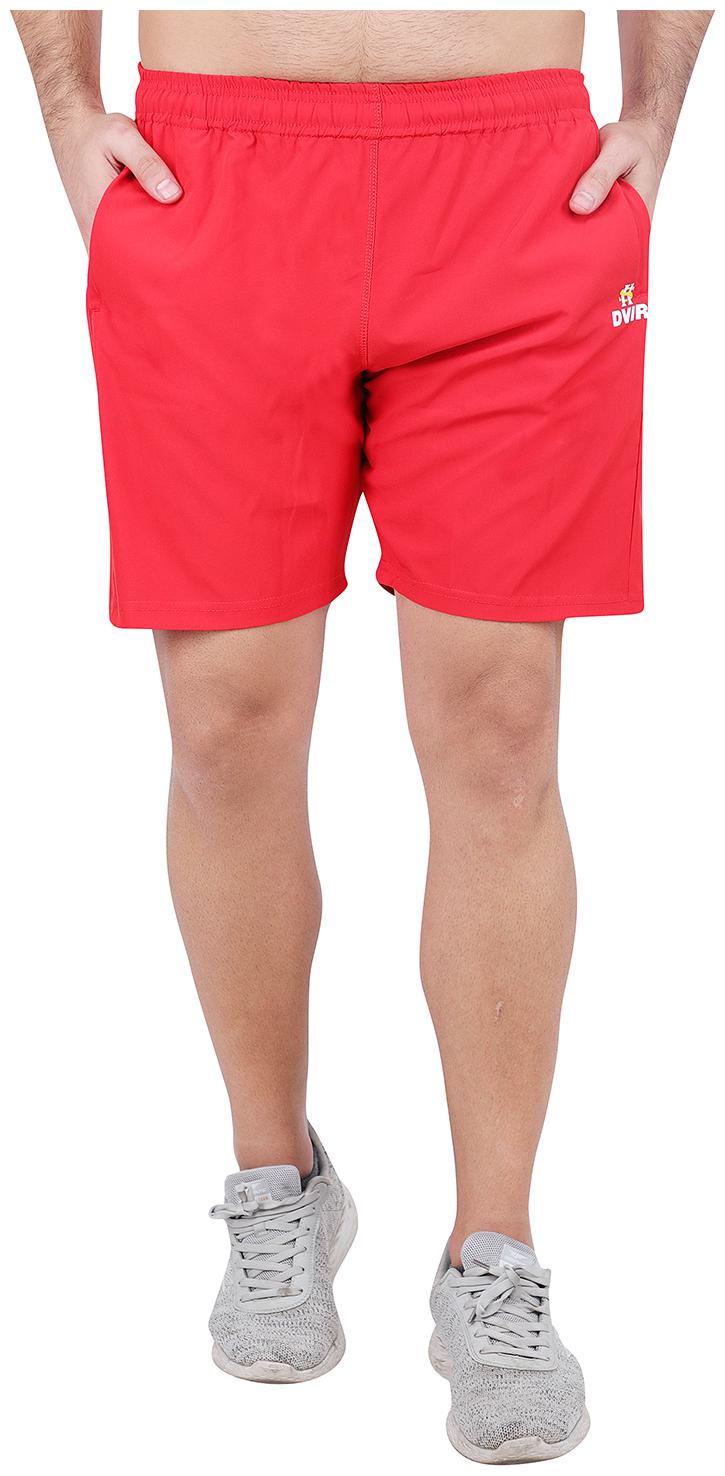 

DVIR Men Red Regular Fit Regular Shorts