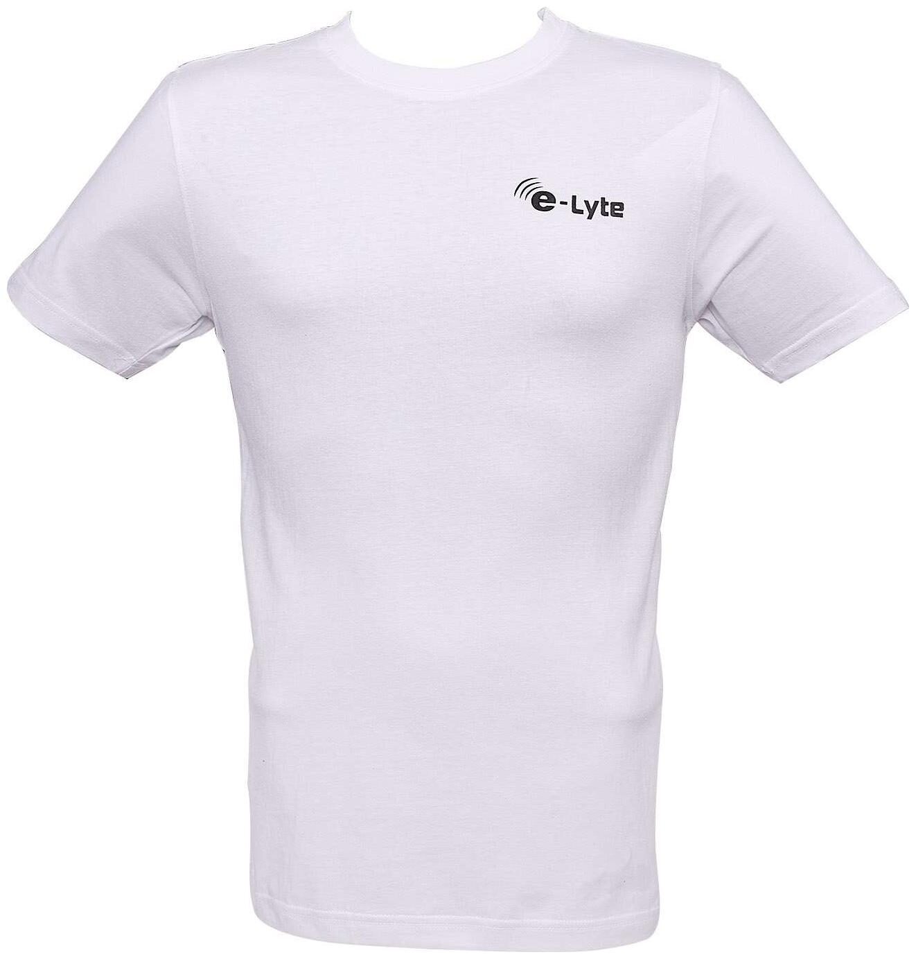 

E-Lyte Men White Regular fit Cotton Round neck T-Shirt - Pack Of 1