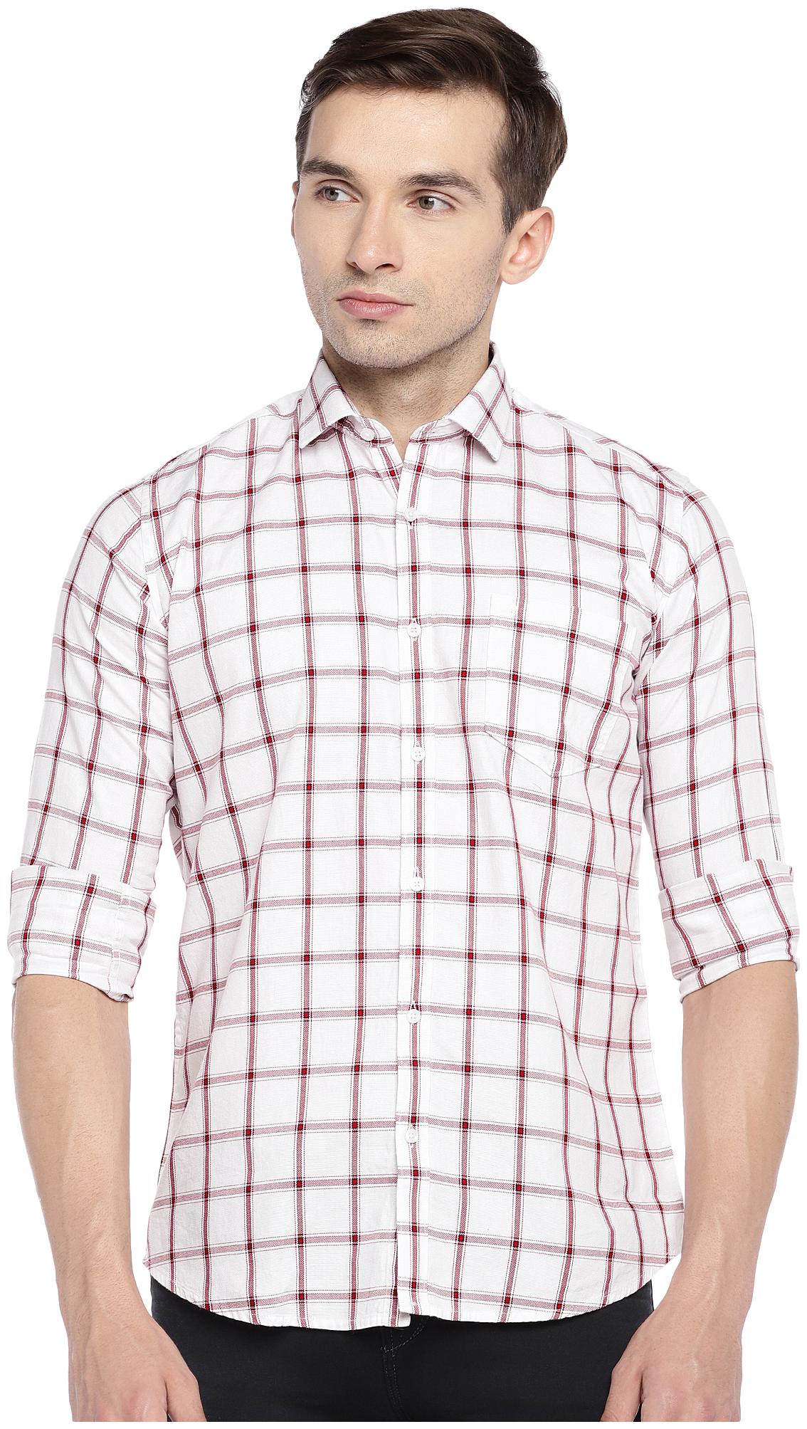 

Easies By Killer Men Multi Colorblocked Slim Fit Casual Shirt