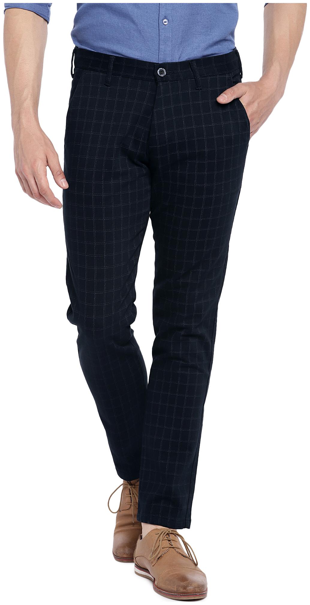 

Easies By Killer Men Black Solid Slim fit Regular trousers