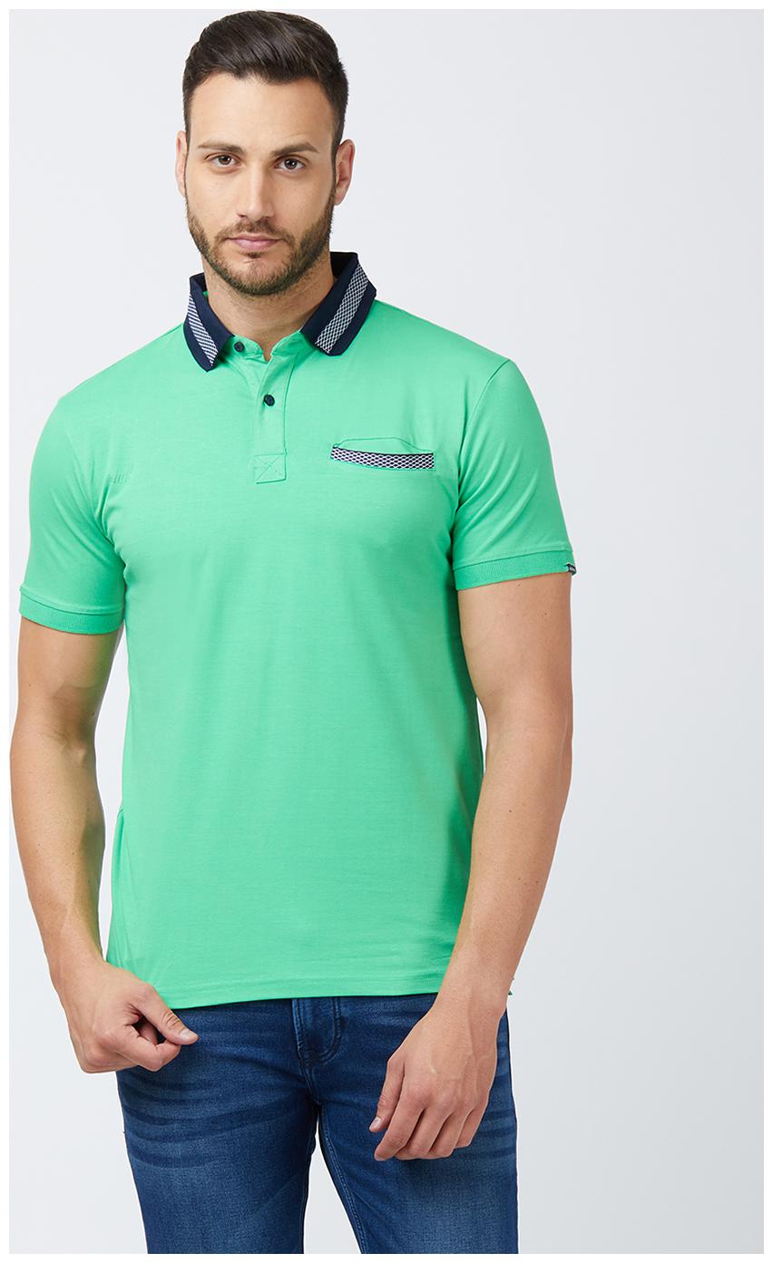 

Easies By Killer Men Green Regular fit Cotton Polo collar T-Shirt - Pack Of 1