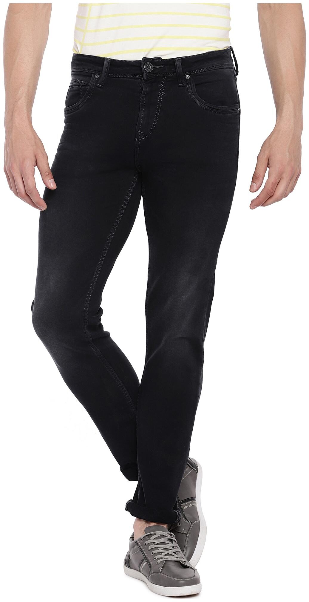 

Easies By Killer Men Black Slim Fit Jeans