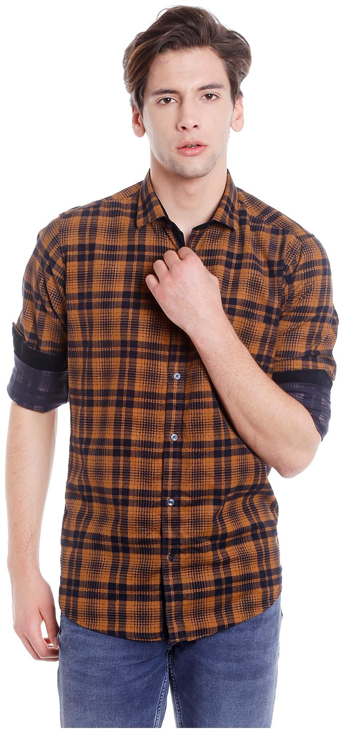 

Easies Men Multi Checked Regular Fit Casual Shirt