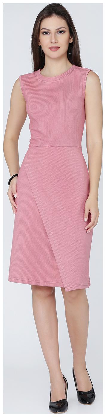 

EAVAN Pink Self design Sheath dress