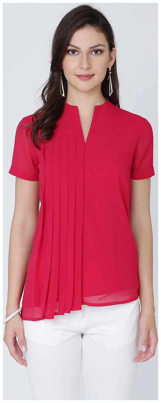 

EAVAN Women Solid A-line top - Pink