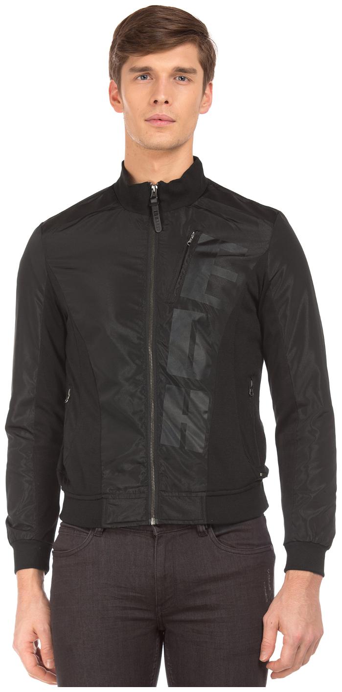 

ED Hardy Men Black Printed Bomber jacket