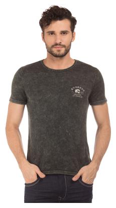 

ED Hardy Men Black Slim fit Cotton Round neck T-Shirt - Pack Of 1