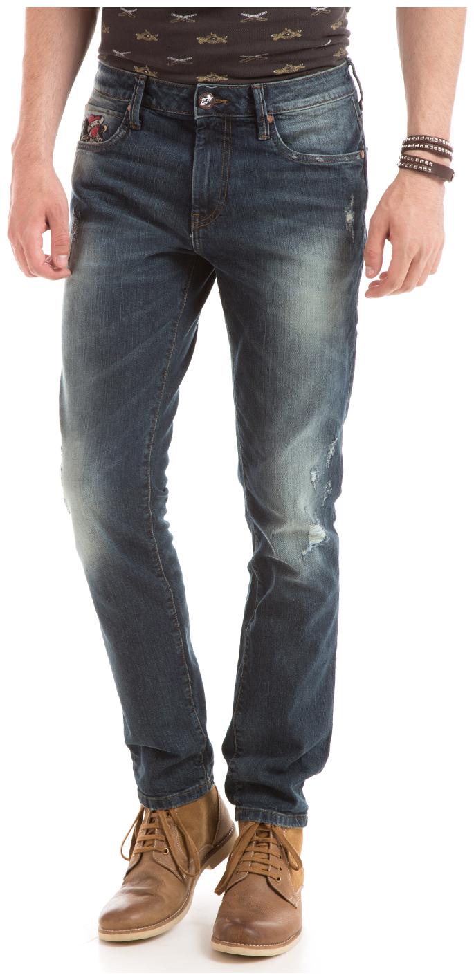 

ED Hardy Men Blue Slim Fit Jeans
