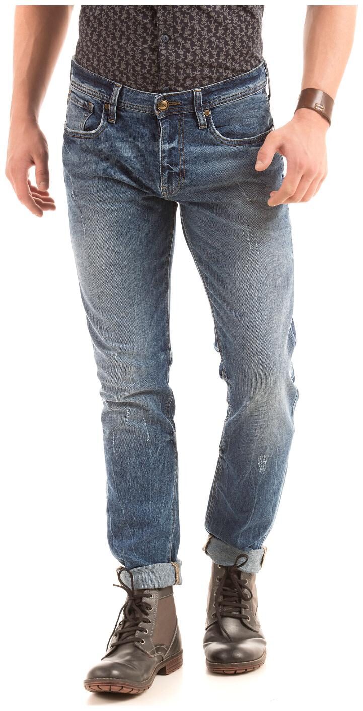 

ED Hardy Men Blue Regular Fit Jeans