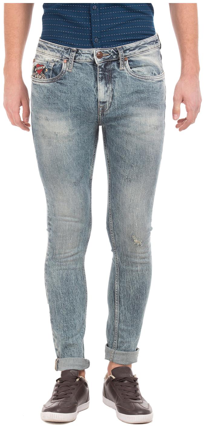 

ED Hardy Men Blue Regular Fit Jeans