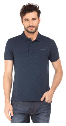

ED Hardy Men Blue Slim fit Cotton Polo collar T-Shirt - Pack Of 1